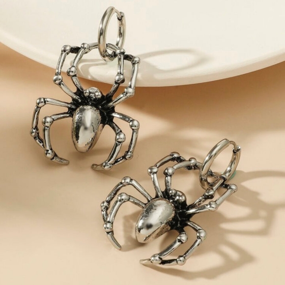 SPIDER EARRINGS - Picture 3 of 5